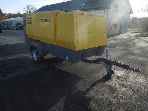 KOMPRESOR-ATLAS-COPCO-XAMS367-8-6BAR-2015r-20m3-Marka-Atlas-Copco