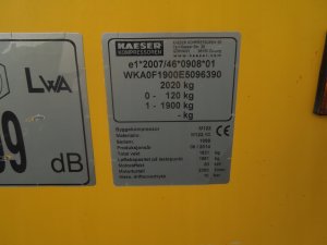 KOMPRESOR-KAESER-M122-9-5m3-10BAR-OSUSZACZ-2014r-Wydajnosc-efektywna-9500-l-min