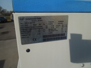 KOMPRESOR-SRUBOWY-ALUP-4Kw-10BAR-2014r-KOMPLET-Moc-4-kW