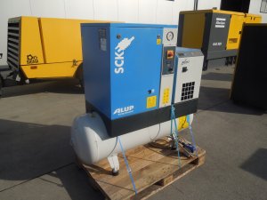 KOMPRESOR-SRUBOWY-ALUP-4Kw-10BAR-2014r-KOMPLET