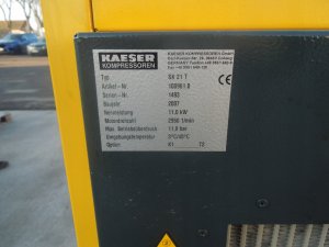 KOMPRESOR-SRUBOWY-KAESER-SK21T-11Kw-OSUSZACZ-Model-SK21