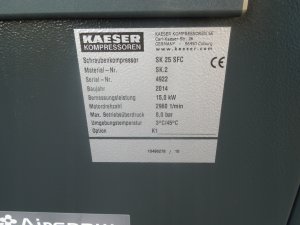 KOMPRESOR-SRUBOWY-KAESER-SK25SFC-15Kw-FALOWNIK-Moc-15-kW