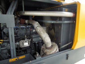 KOMPRESOR-ATLAS-COPCO-XAHS237-12BAR-2012r-14m3-Moc-128-kW