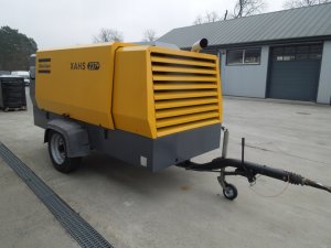 KOMPRESOR-ATLAS-COPCO-XAHS237-12BAR-2012r-14m3-Model-XAHS237