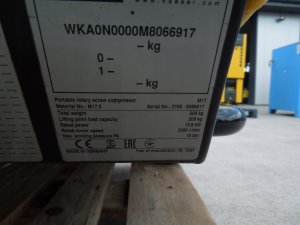 PRZEWOZNA-SPREZARKA-KAESER-M17A-1m3-min-15Bar-2021r-przebieg-8h-Pojemnosc-zbiornika-0-l