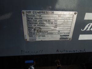 SPREZARKA-SRUBOWA-ATLAS-COPCO-GA22-22Kw-Moc-22-kW