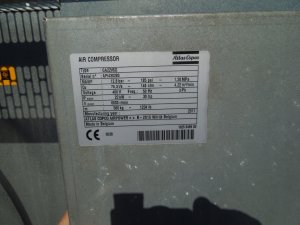 SPREZARKA-SRUBOWA-ATLAS-COPCO-GA22VSDFF-22Kw-FALOWNIK-OSUSZACZ-Moc-22-kW