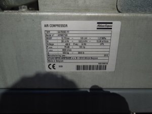 SPREZARKA-SRUBOWA-ATLAS-COPCO-GA75VSDFF-75Kw-FALOWNIK-OSUSZACZ-2015r-Cisnienie-maksymalne-12-75-bar