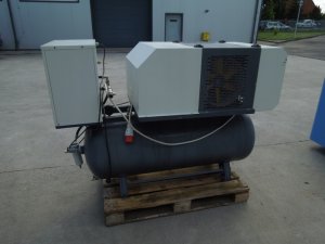 KOMPRESOR-SRUBOWY-BOTTARINI-5-5KW-NA-ZBIORNIKU-270L-Z-OSUSZACZEM-Kod-producenta-NIEMCY