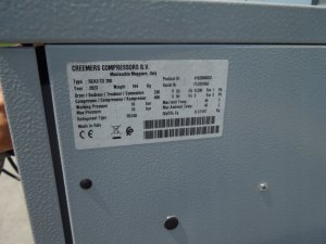 KOMPRESOR-SRUBOWY-CREEMERS-RCA3-3Kw-DEMO-2023r-Marka-bez-marki