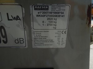 KOMPRESOR-KAESER-M130-10-70m3-12BAR-OSUSZACZ-2016r-Typ-kompresor-olejowy
