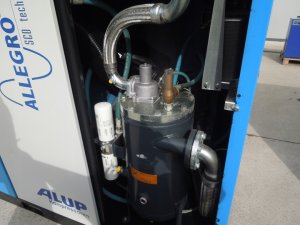 KOMPRESOR-SRUBOWY-ALUP-ALLEGRO-76-75Kw-FALOWNIK-2017r-WYMIENNIK-Kod-producenta-ALUP