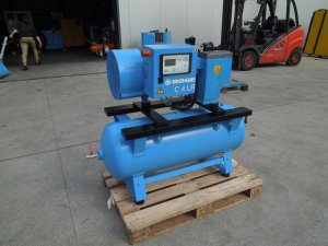 KOMPRESOR-SRUBOWY-BOGE-C4LR-3KW-NA-ZBIORNIKU-160L-2018r