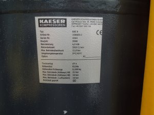 KOMPRESOR-SRUBOWY-KAESER-SXC6-4Kw-ZBIORNIK-OSUSZACZ-Model-SXC6