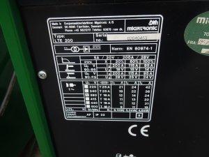 tig dcmma migatronic lte200.3